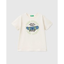 United Colors Of Benetton Erkek Çocuk Tshirt 10IJ 1/6 Yaş