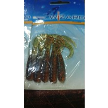 Wizard Orak Kuyruk Silikon - 6cm 3 Paket - 8cm 2 Paket Suni Yem