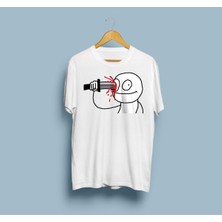 Bahriyeli Collection Oversize Stabbing Tasarım Unisex T-Shirt