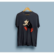 Bahriyeli Collection Oversize Gargamel Tasarım Unisex T-Shirt