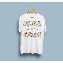 Bahriyeli Collection Oversize Carnival Tasarım Unisex T-Shirt