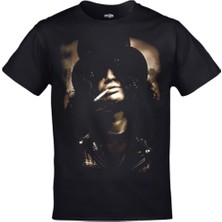 Cakkey Slash Guns N Roses Baskılı  Siyah Tshirt