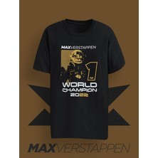 Cakkey Max Verstappen 2022 Şampiyonluk T-Shirt 1385