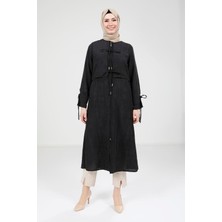 Beyza Düğüm Detaylı Siyah Giy Çık 9194