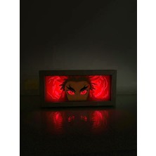 Rengoku 3D Anime Lightbox Işıklı Kutu Tablo