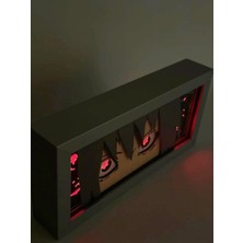 Sasuke 3D Anime Lightbox Işıklı Kutu Tablo
