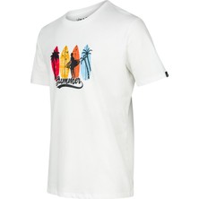 2as Alex Baskılı Erkek Sıfır Yaka T-Shirt