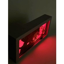 Tanjiro 3D Anime Lightbox Işıklı Kutu Tablo