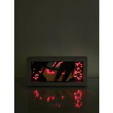 Young Itachi 3D Anime Lightbox Işıklı Kutu Tablo