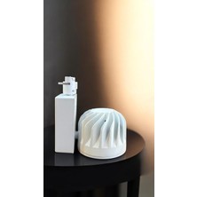 Phonex, 40 W Philips Çip, Philips Trafo 40 W Ray Spot,  Ray Armatür, LED Ray  Spot, Döküm Kasa, 4800 Lümen, Beyaz Kasa, 6500K (Beyaz Işık), 3000K(GÜNIŞIĞI Işık), 4000K (Naturel Beyaz)
