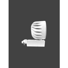 Phonex, 40 W Philips Çip, Philips Trafo 40 W Ray Spot,  Ray Armatür, LED Ray  Spot, Döküm Kasa, 4800 Lümen, Beyaz Kasa, 6500K (Beyaz Işık), 3000K(GÜNIŞIĞI Işık), 4000K (Naturel Beyaz)