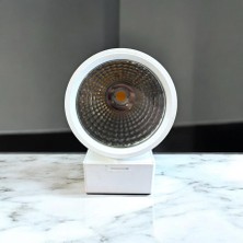 Phonex, 40 W Philips Çip, Philips Trafo 40 W Ray Spot,  Ray Armatür, LED Ray  Spot, Döküm Kasa, 4800 Lümen, Beyaz Kasa, 6500K (Beyaz Işık), 3000K(GÜNIŞIĞI Işık), 4000K (Naturel Beyaz)