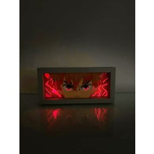 Zenitsu 3D Anime Lightbox Işıklı Kutu Tablo