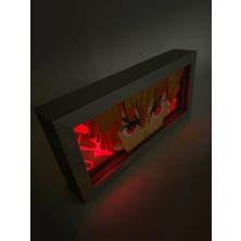 Zenitsu 3D Anime Lightbox Işıklı Kutu Tablo