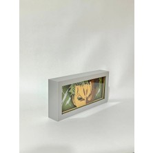 Zoro 3D Anime Lightbox Işıklı Kutu Tablo