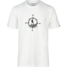 2AS Alex Baskılı Erkek Sıfır Yaka T-Shirt