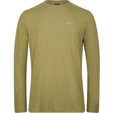 2as Vernon Erkek Uzun Kol Viloft T-Shirt Yeşil