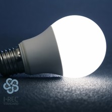 I-Rec Sertifikalı LED Ampul E27 9W 850LM Gün Işığı 3200K Day Light Yeşil Enerji