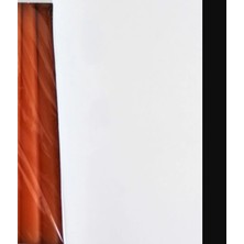 Şamdan Mumu 2'li Turuncu Hediyelik Anılarınızı Aydınlatın Dekoratif