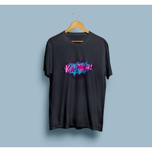 Bahriyeli Collection Oversize Ka-Pow Tasarımlı Unisex T-Shirt