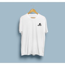 Bahriyeli Collection Oversize Yüzme / Yüzücü / Swim Cep Tasarım Unisex T-Shirt