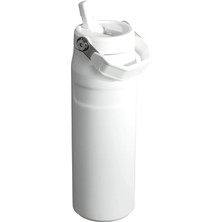Stanley  Iceflow Flip Straw Su Termosu 0.7 Lt Beyaz