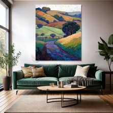 Kanvas Tablo Djital Baskı Salon Duvar Tablosu Manzara Tablosu