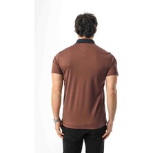 Polo Yaka Düğmeli Cepli Erkek T-SHIRT-6274