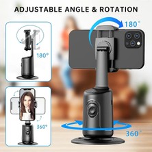 Akıllı 360° Otomatik Yüz Izleme Gimbal Masaüstü Selfie Tripodu
