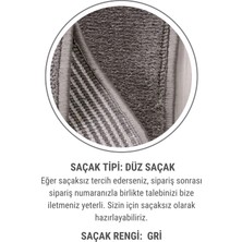 Ivona Gri Geometrik Çizgili Tozumaz Yumuşak Tuşeli Salon Halısı | Antialerjik ve Dayanıklı Kesme Halı