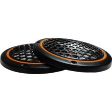 20CM Amber Neon Ledli Hoparlör Kapağı