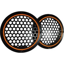 20CM Amber Neon Ledli Hoparlör Kapağı