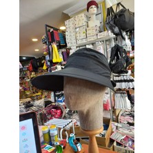 Salarticaret Kadın Vizör Şapka Ayarlanabilir Siyah