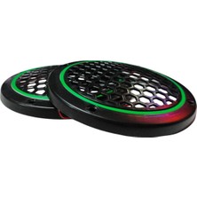 20CM Yeşil Neon Ledli Hoparlör Kapağı