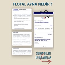 Şişecam- Dikdörtgen Boy Ayna- 6 Parça- 25X40 Cm- El Kesmeyen Kenarlar- Çift Taraflı Bantlı