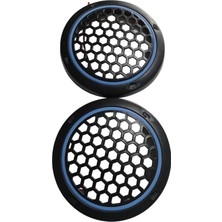 16CM Mavi Neon Ledli Hoparlör Kapağı