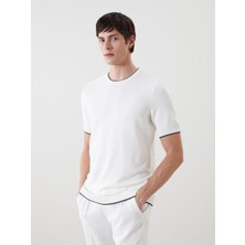 Lc Waikiki Yeni Sezon Bisiklet Yaka Kisa Kollu Erkek Triko Kazak - S5GQ68Z8