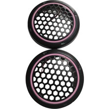 16 cm Pembe Neon Ledli Hoparlör Kapağı