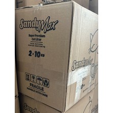 Sandy Max Trıple Actıon Tozsuz Topaklanan Kedi Kumu 10 kg x 2 Adet