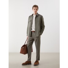 Lc Waikiki Yeni Sezon Standart Kalip Erkek Pileli Chino Pantolon - S53165Z8