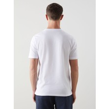 Lc Waikiki Yeni Sezon Bisiklet Yaka Kisa Kollu Baskili Penye Erkek Tisort - S55481Z8