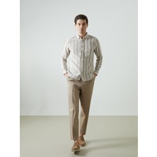 Lc Waikiki Yeni Sezon Standart Kalip Gabardin Erkek Pileli Chino Pantolon - S50567Z8