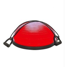 Triathlon Yarım Denge Topu Bosu Ball 46CM T181/KIRMIZI