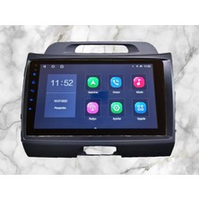 Sonitron Kia Sportage 2009-2014 Yıl Uyumlu 9 Inç Android Multimedya Carplay+Android Auto+Navigasyon