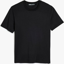 Koton Bisiklet Yaka Pamuklu Regular Fit Kısa Kollu Basic Tişört