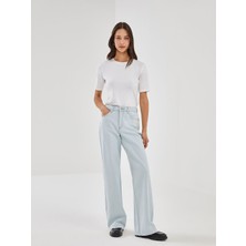 Lc Waikiki Yeni Sezon Wideleg Kadin Jean Pantolon - S52275Z8