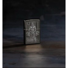 Zippo Marka Ömür Boyu Garantili Guardian Design Benzinli Çakmak