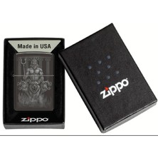 Zippo Marka Ömür Boyu Garantili Guardian Design Benzinli Çakmak