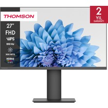 THOMSON Studio Business Monitor 27" 5 Ms Fhd 100Hz Adaptive-Sync 1920 x 1080 Monitör