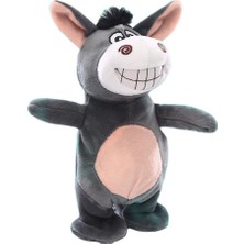Peluş Hayvan Oyuncakları Elektrikli Komik Eşek Bebek Bebek Için 72 Çocuk Şarkısı Peluş Oyuncaklar Yürüyen ve Konuşan Peluş Oyuncaklar (Yurt Dışından)